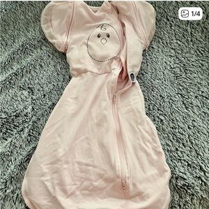 Pink Kids Dress with Cute Embroidery